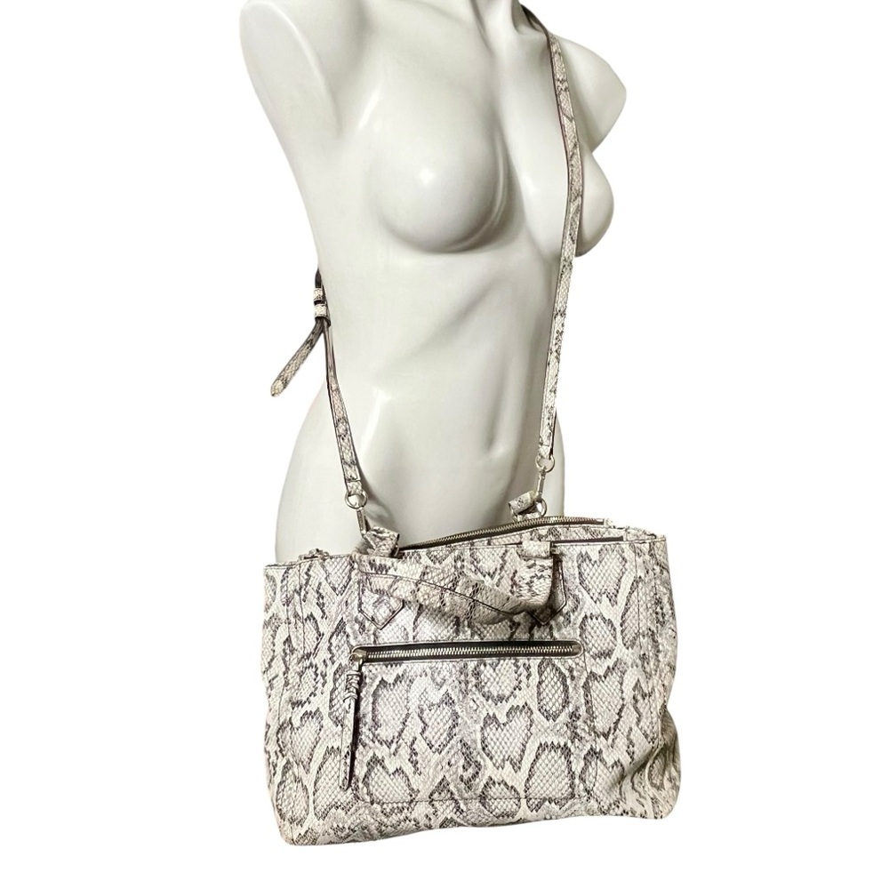 Cole Haan Ellie Leather Snakeskin Purse - Picture 2 of 7